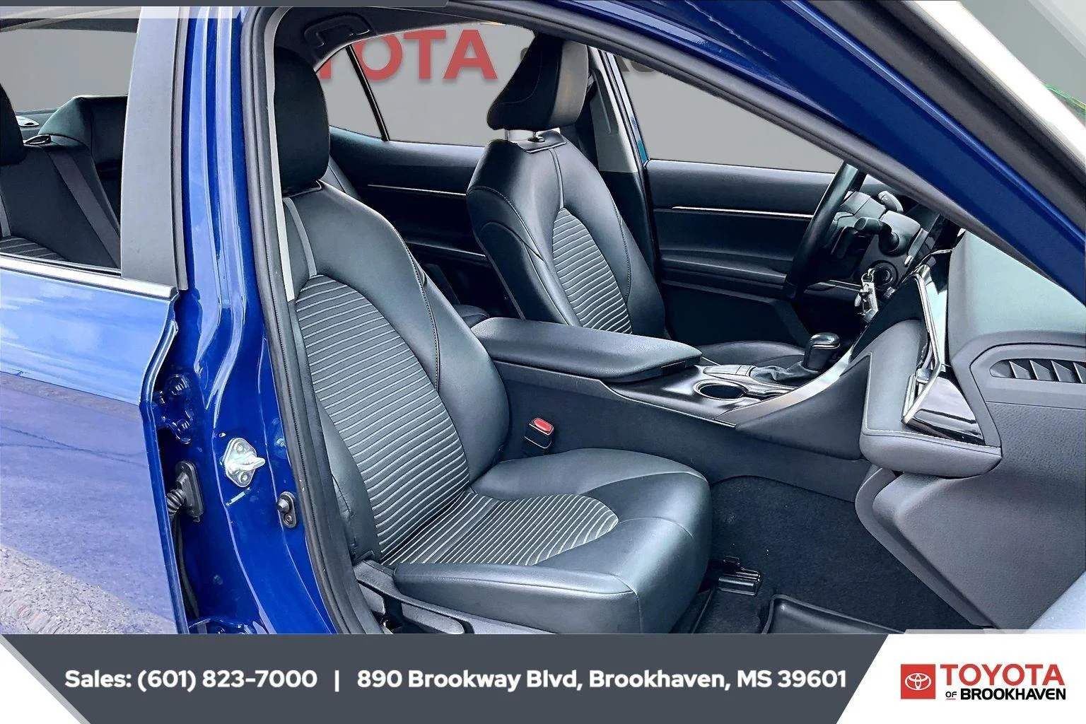 Used 2024 Reservoir Blue Toyota SE image 6