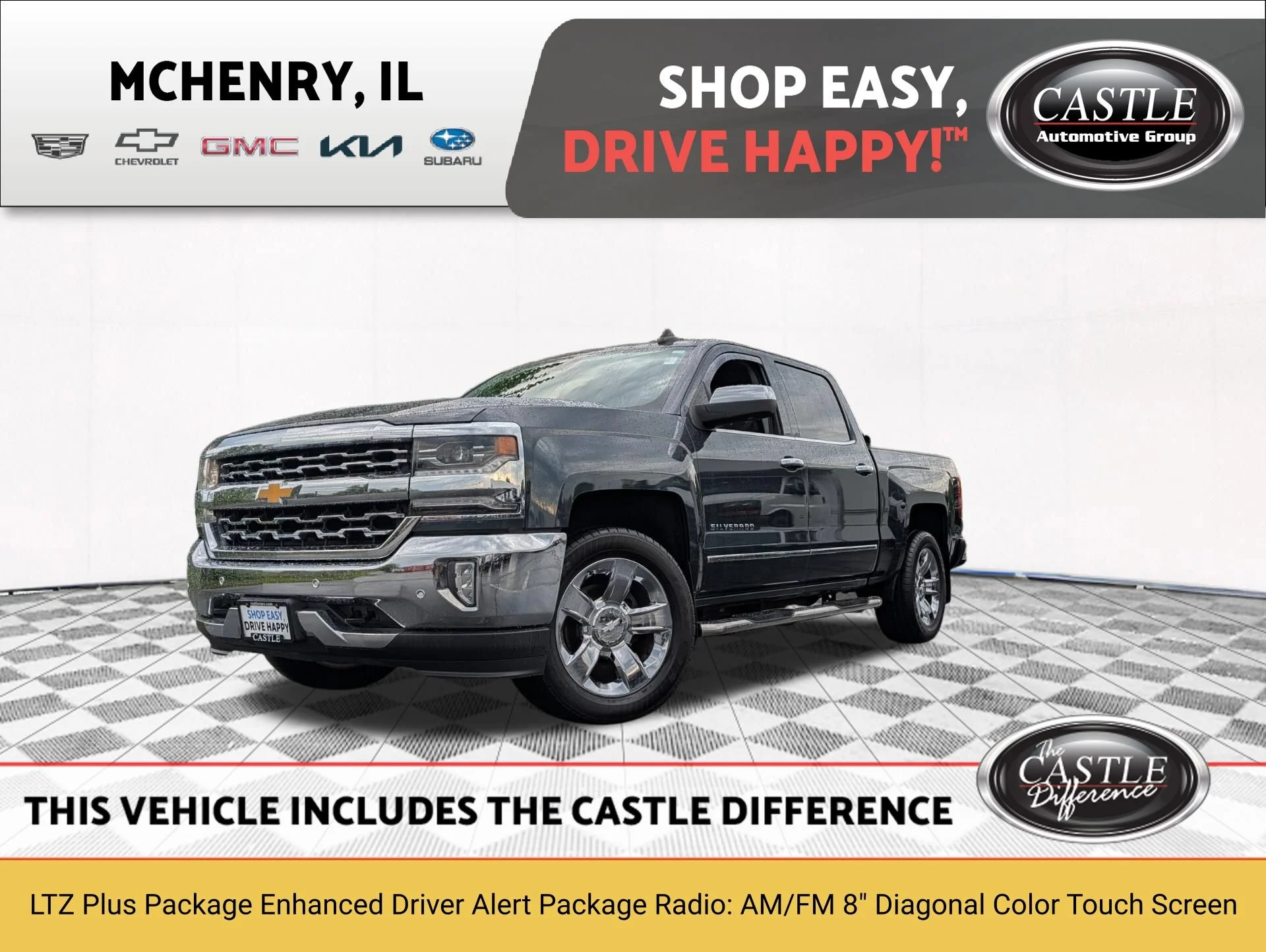 Used 2017 GRAPHITE METALLIC Chevrolet LTZ image 1