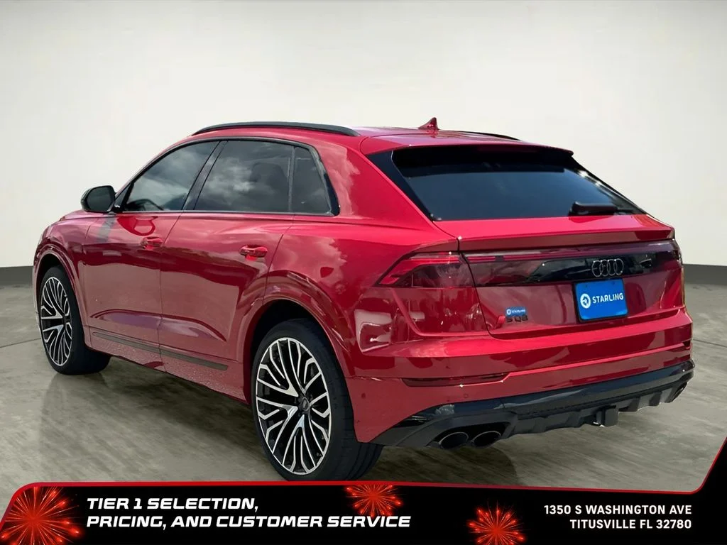 Used 2025 Red Audi 4.0T Premium Plus image 5
