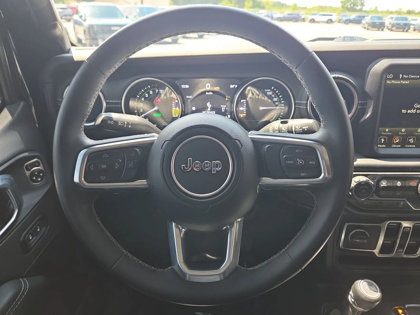 Used 2023 Black Clearcoat Jeep Sahara 4xe image 15