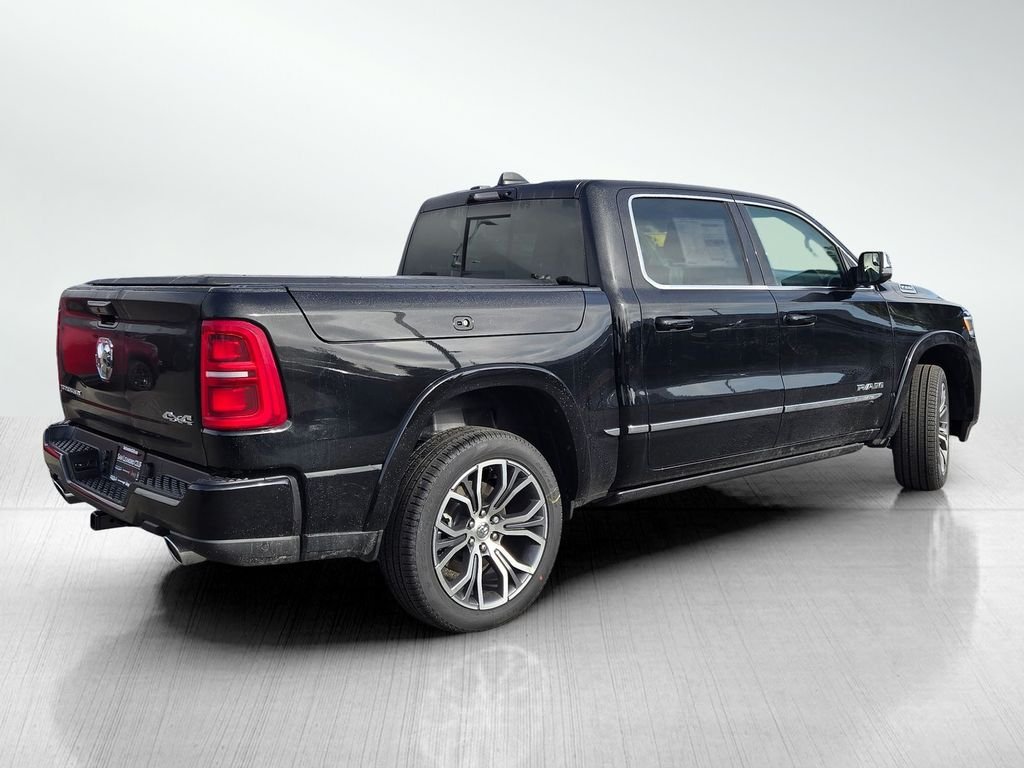 New 2026 Diamond Black Crystal Pearl-Coat Exterior Paint RAM Tungsten image 4