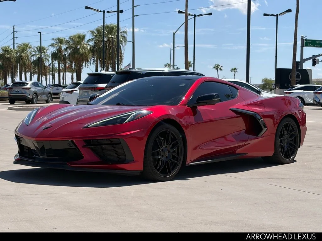 Used 2023 Silver Chevrolet Stingray image 2