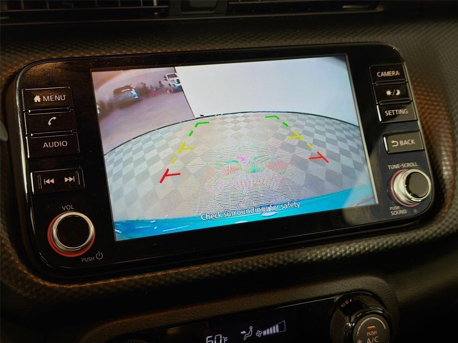 Used 2021 Electric Blue/Super Black Nissan SV image 14