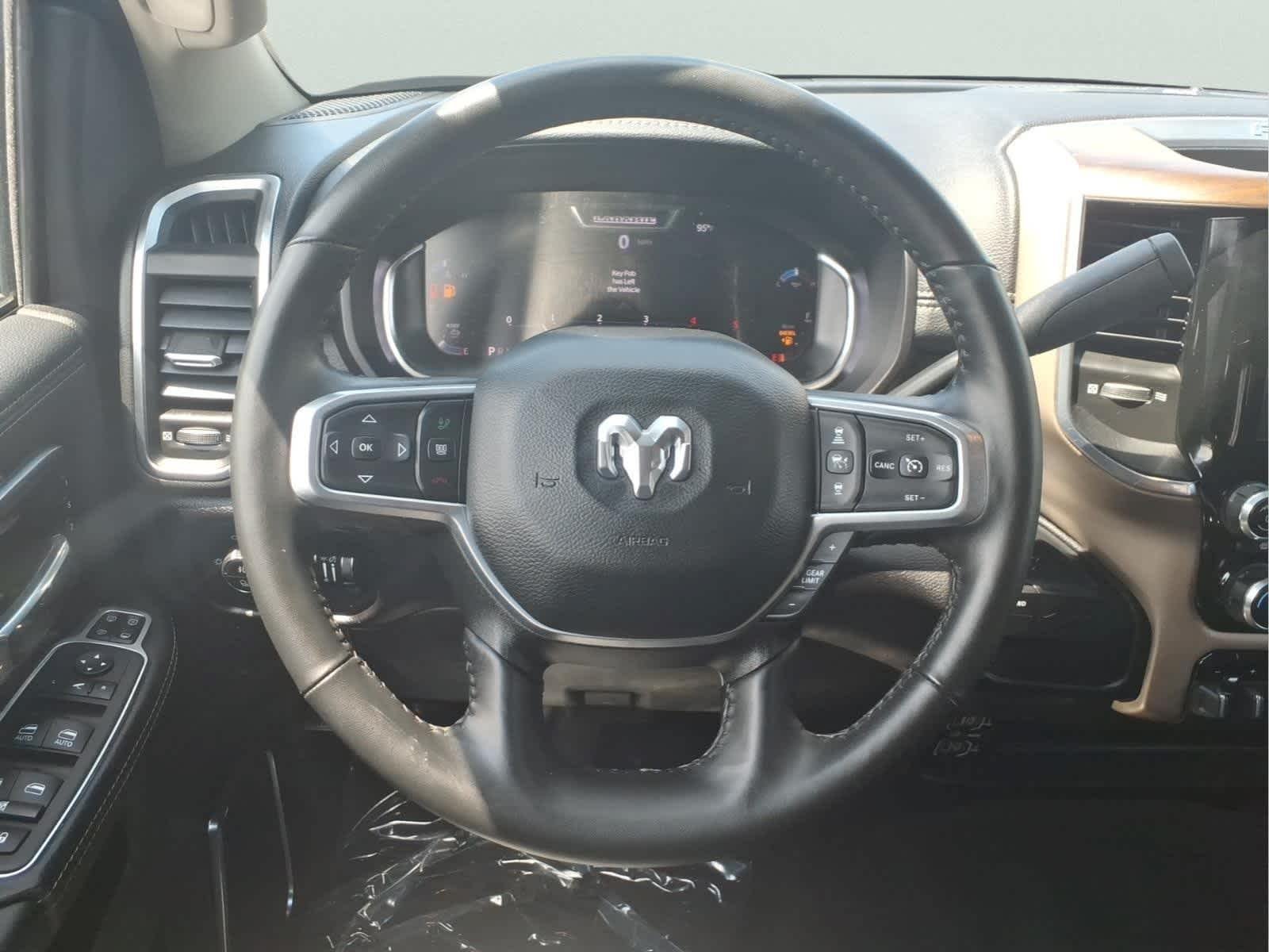 Used 2024 Diamond Black Crystal Pearlcoat Ram Laramie image 18