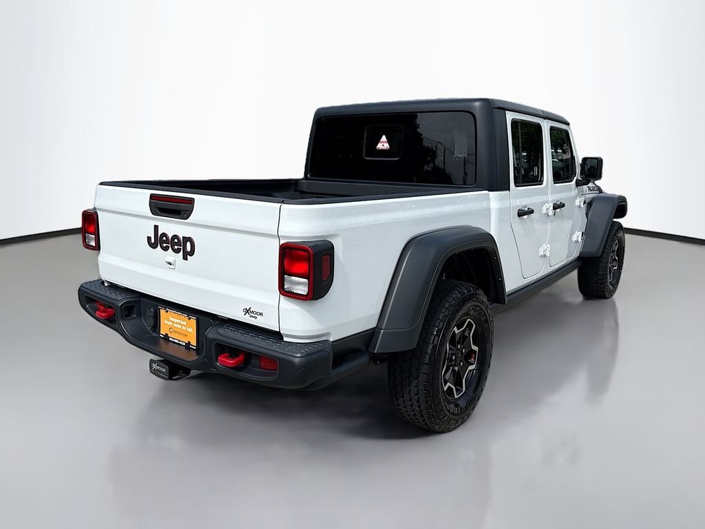 Certified Used 2022 Bright White Clearcoat Jeep Rubicon image 7