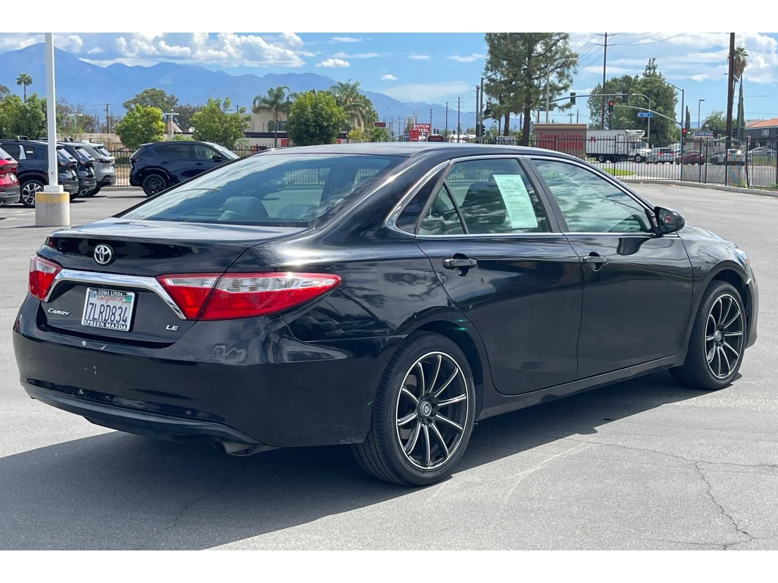 Used 2015 Attitude Black Toyota LE image 5