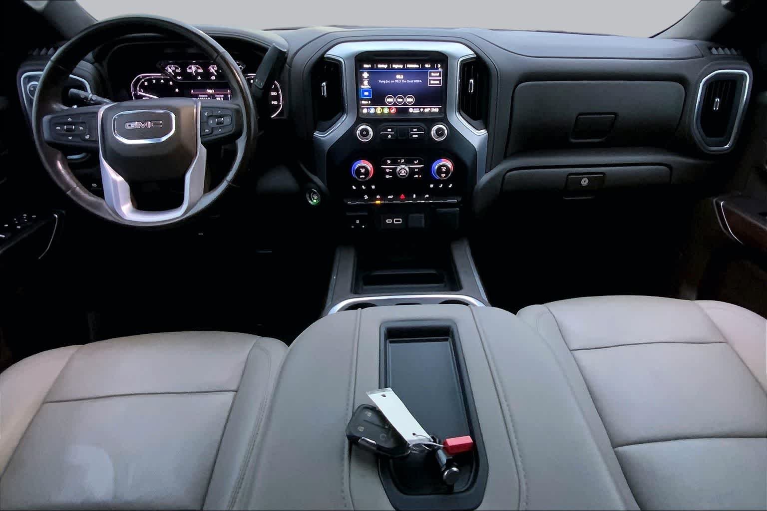 Used 2021 Summit White GMC SLT image 15