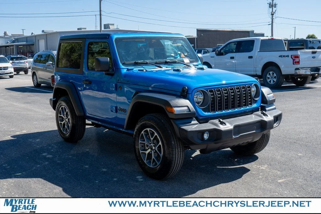 New 2026 Hydro Blue Pearl-Coat Exterior Paint Jeep Sport S image 8