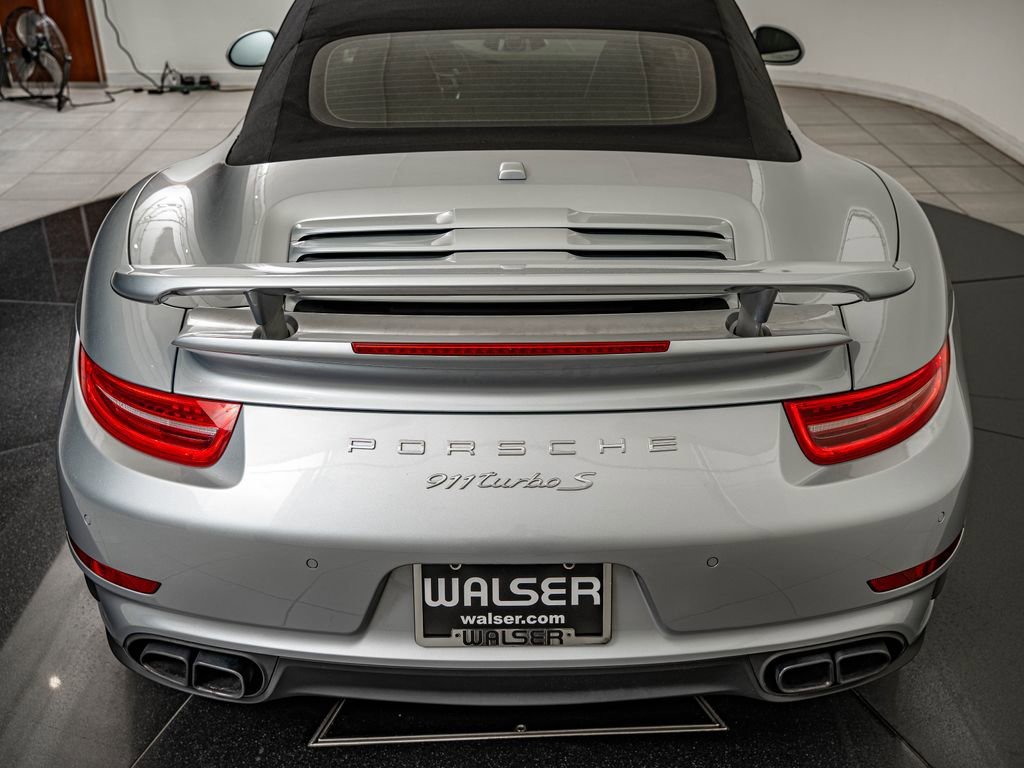 Certified Used 2014 Silver Porsche Turbo S image 23