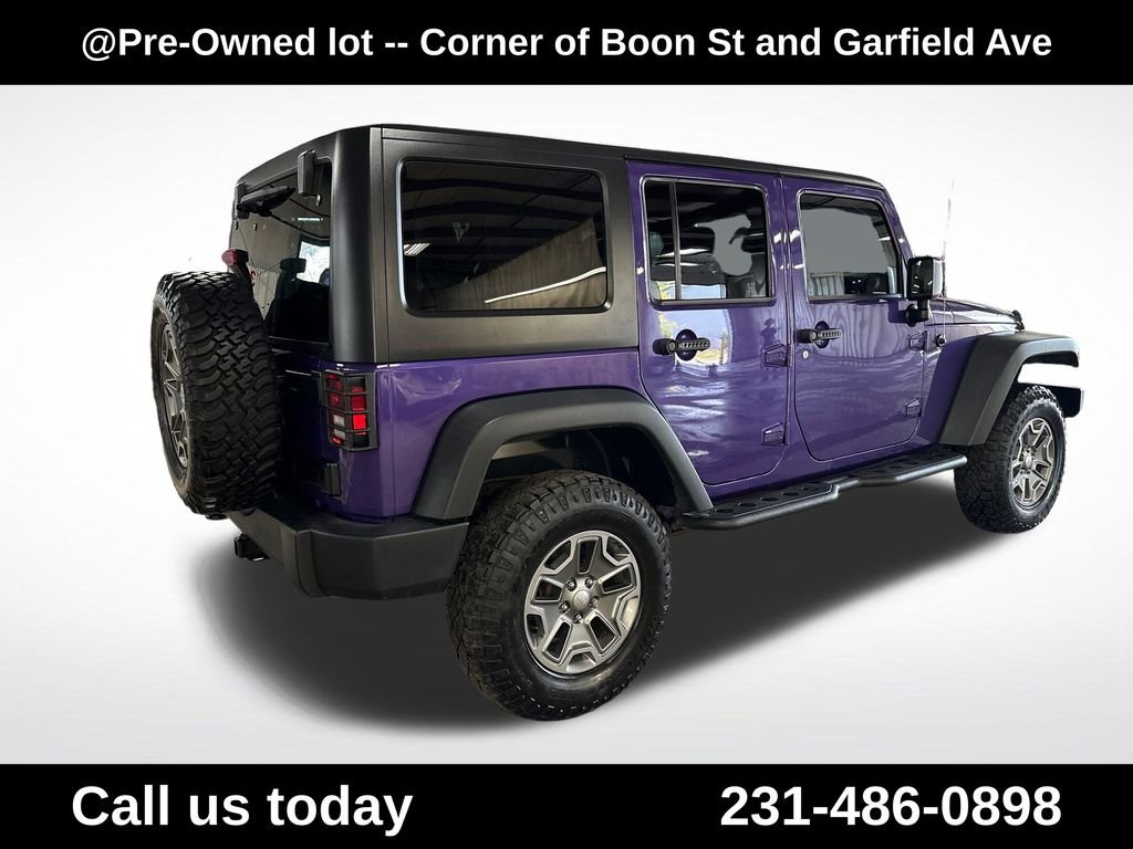 Used 2017 Purple Jeep Unlimited Rubicon image 5