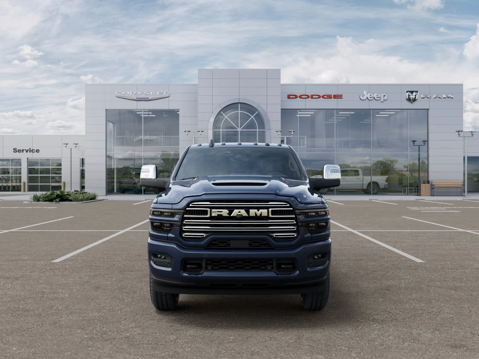 New 2026 Forged Blue Metallic Exterior Paint RAM Laramie image 33