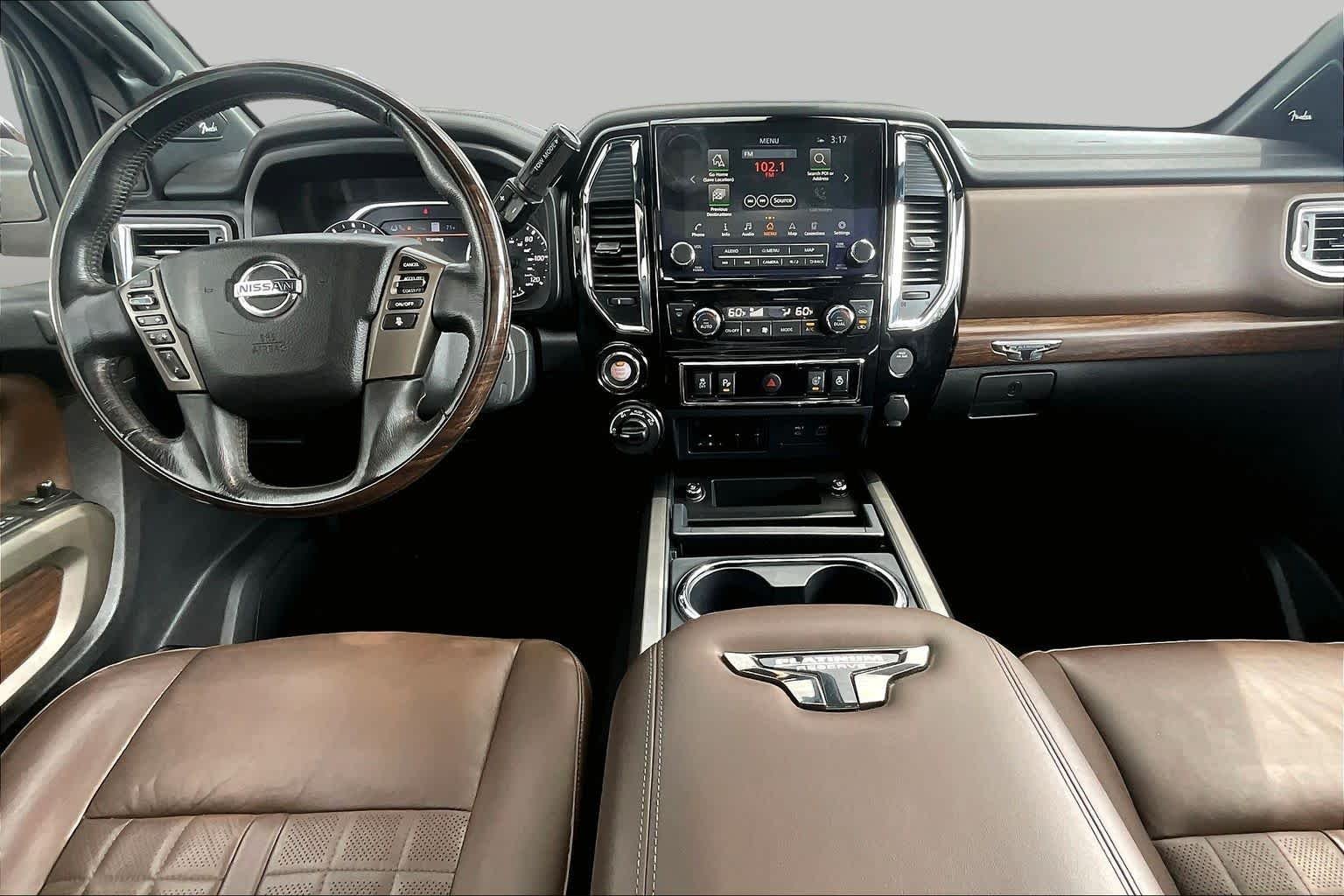 Used 2021 Cardinal Red Metallic Nissan Platinum Reserve image 16