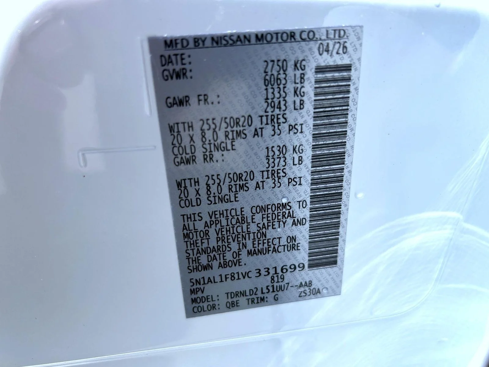 New 2027 White INFINITI LUXE image 27