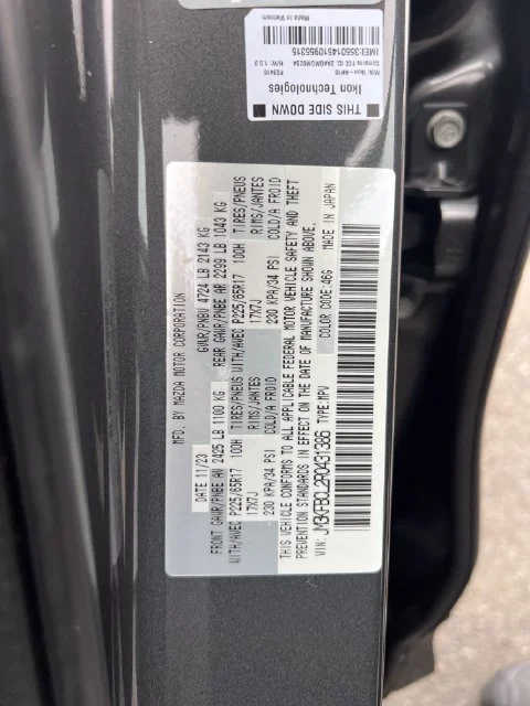 Used 2024 Machine Gray Metallic Mazda 2.5 S Preferred Package image 17