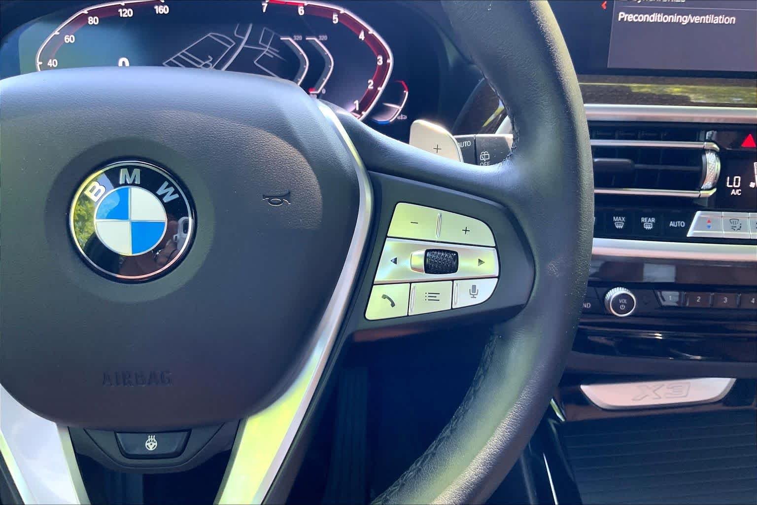 Certified Used 2023 Jet Black BMW xDrive30i image 24