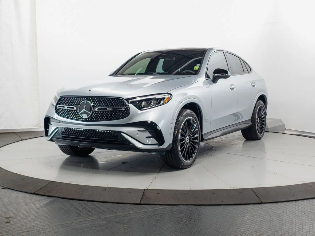 Certified Used 2025 Cirrus Silver Metallic Mercedes-Benz GLC 300 Coupe image 3