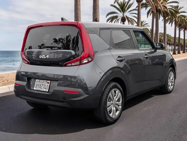 Used 2022 Gray Kia LX image 5