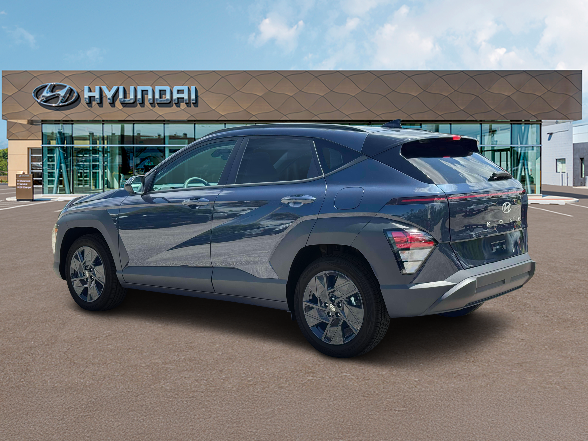 New 2027 Blue Hyundai SEL Sport FWD image 4