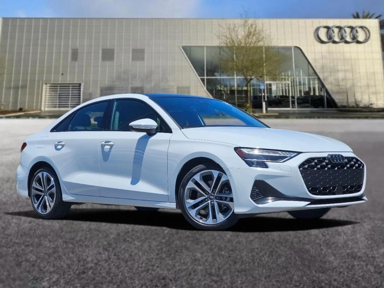 Used 2025 Glacier White Audi 40 Premium Plus image 1