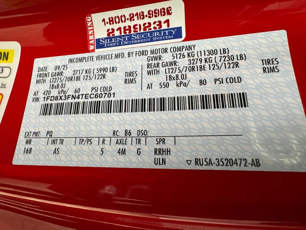 New 2026 Race Red Ford F-350® XL image 30