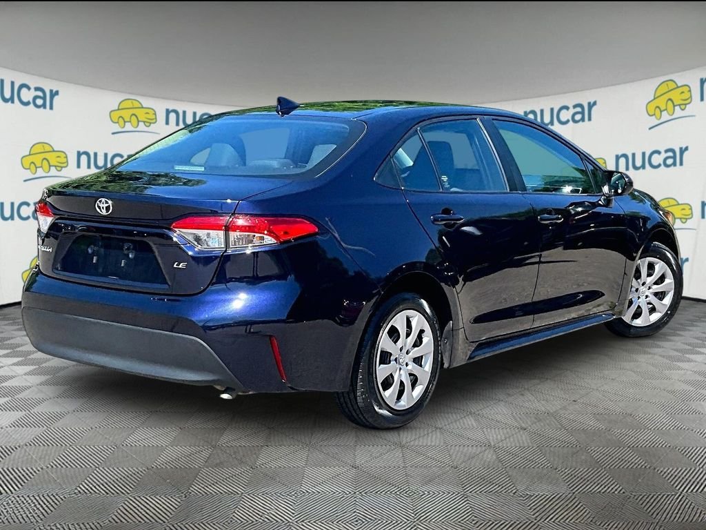 Used 2023 Blue Toyota LE image 6