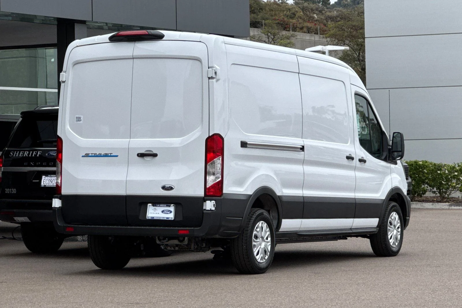 New 2025 Oxford White Ford Cargo Van image 3