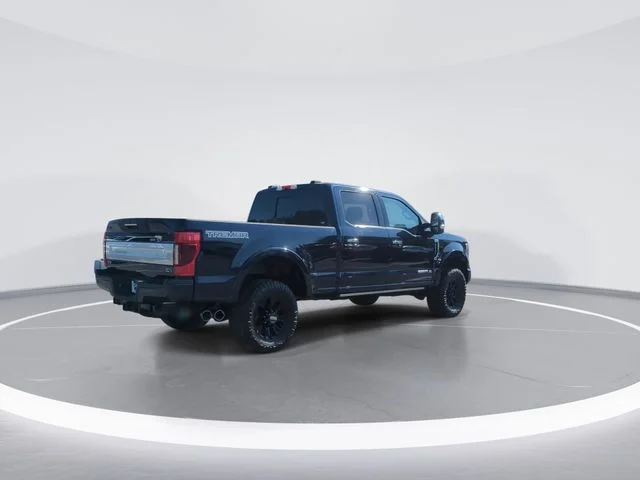 Used 2022 Blue Ford Platinum image 8