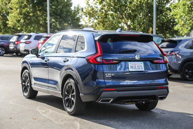 Used 2024 Canyon River Blue Metallic Honda Sport image 4