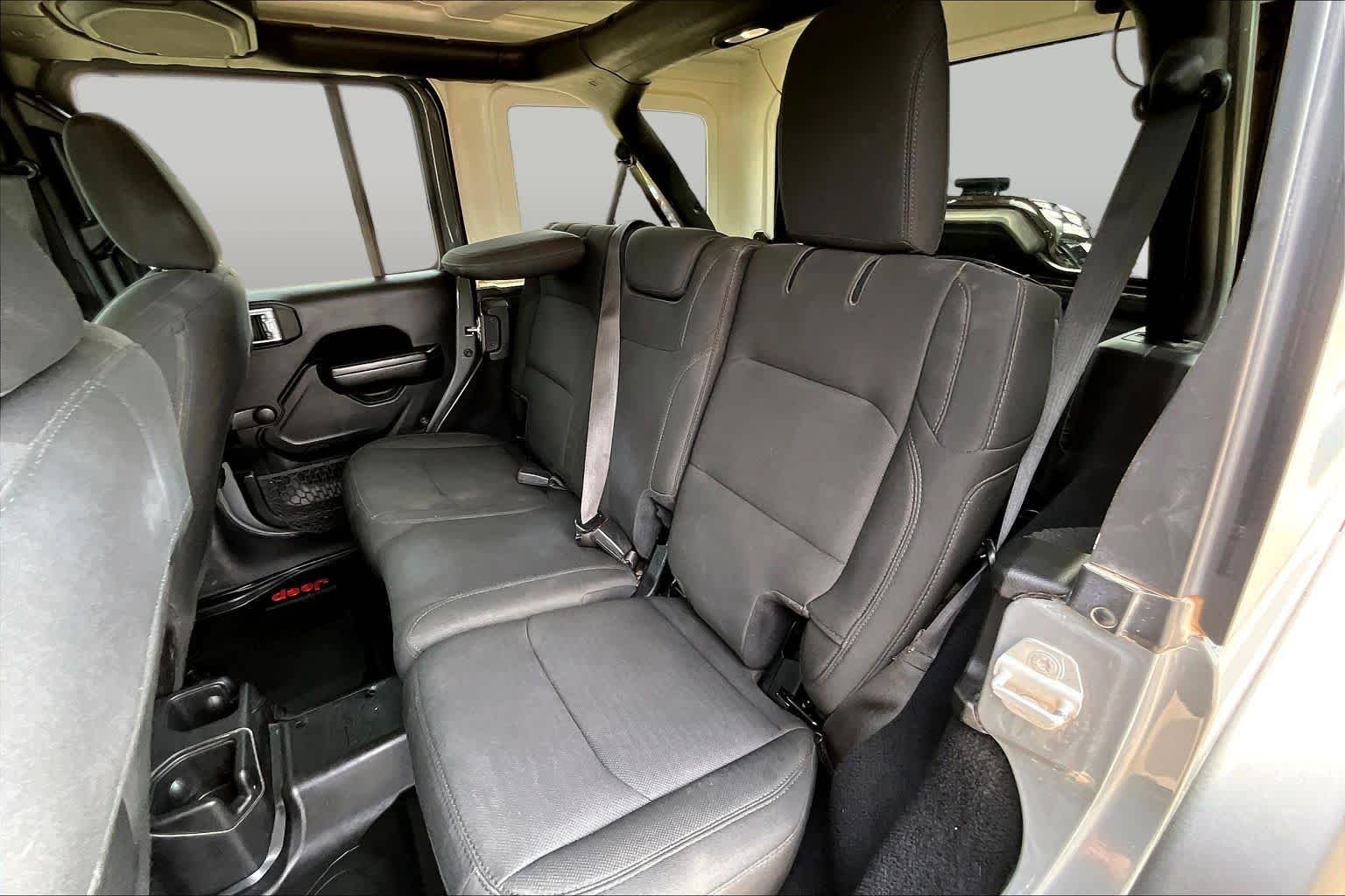 Used 2021 Sting-Gray Clearcoat Jeep Unlimited Willys Sport image 18