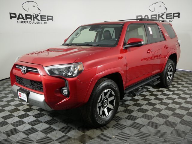 Used 2023 Barcelona Red Metallic Toyota TRD Off-Road Premium image 1