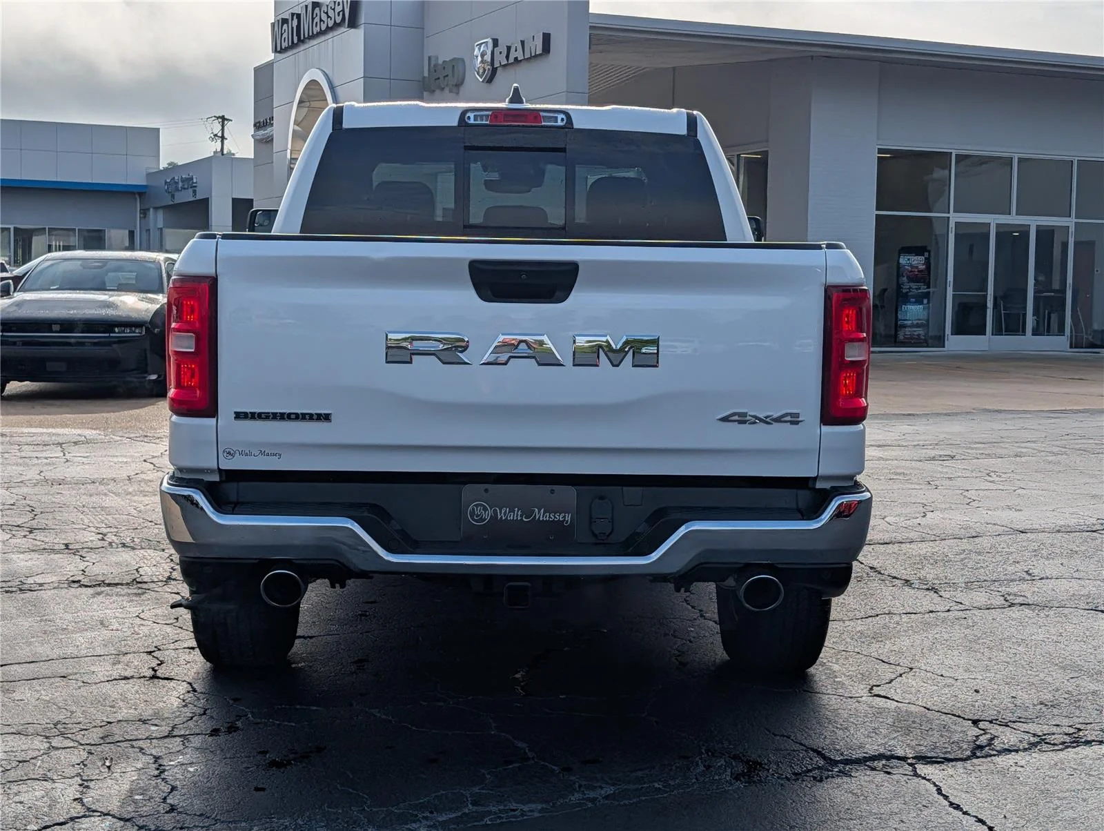 Used 2025 Bright White Clearcoat Ram Big Horn image 4