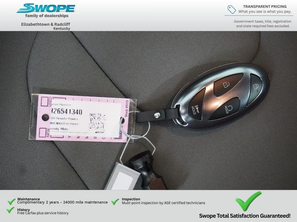 New 2026 Serenity White Hyundai Blue image 29