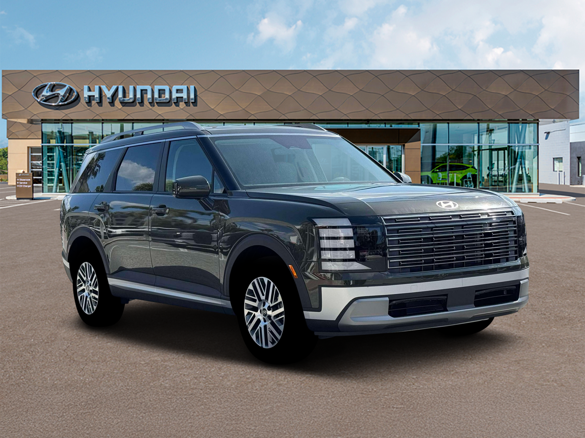 New 2026 Titan Green Hyundai SEL AWD image 10