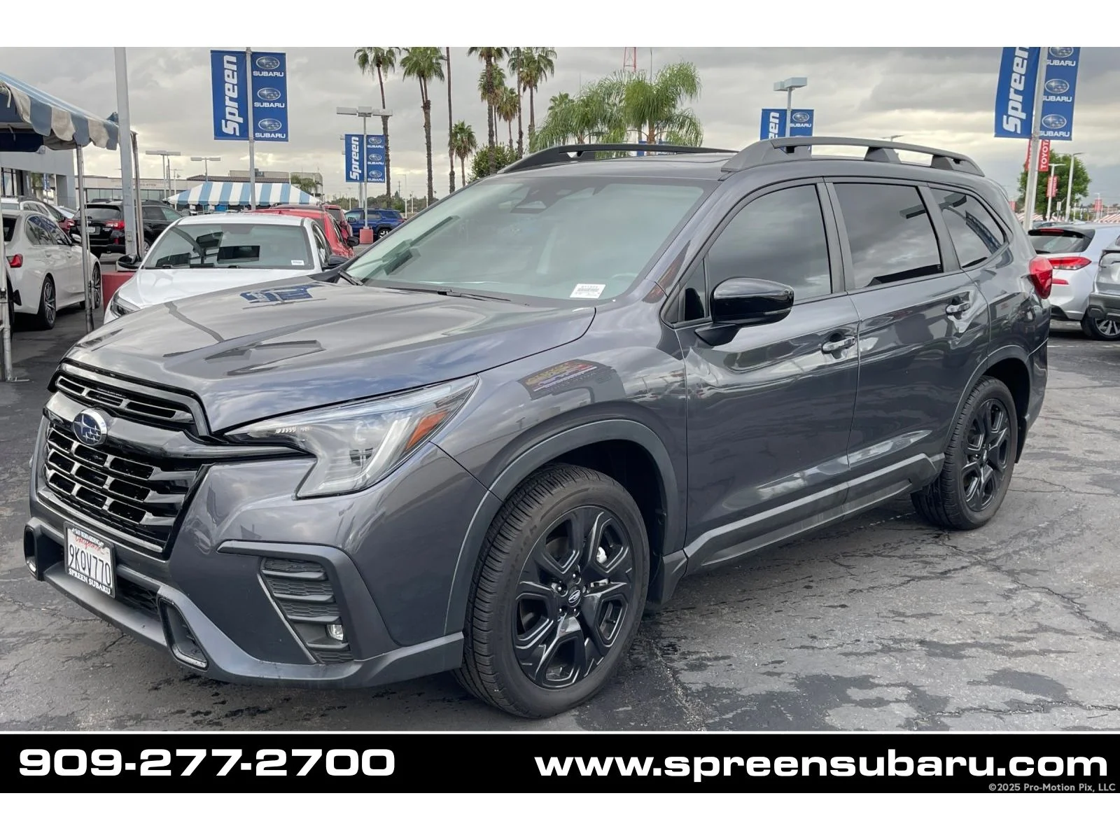 Used 2024 Magnetite Gray Metallic Subaru Onyx Edition image 1