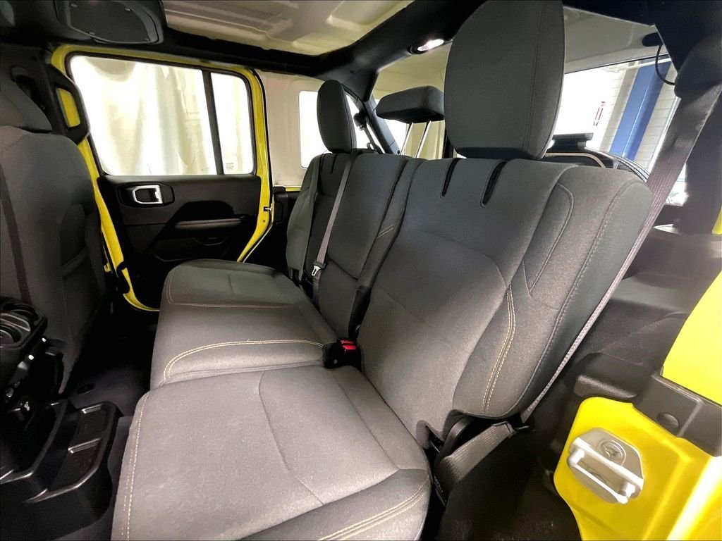 Used 2024 Yellow Jeep Sahara 4xe image 15