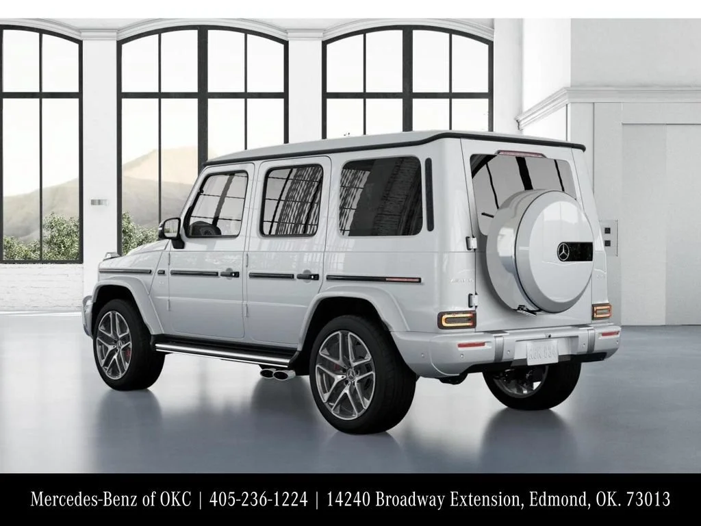 New 2027 MANUFAKTUR Moonlight White Metallic Mercedes-Benz AMG® G 63 SUV image 71