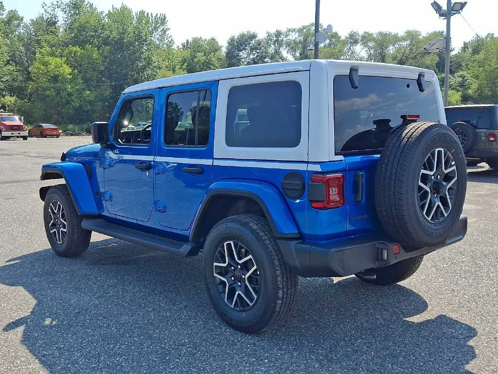 New 2027 Hydro Blue Pearlcoat Jeep Sahara image 6