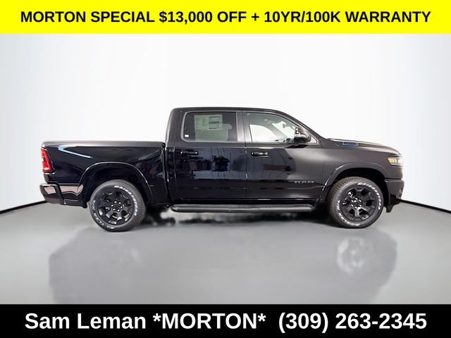 New 2026 Diamond Black Crystal Pearl-Coat Exterior Paint Ram Big Horn/Lone Star image 8