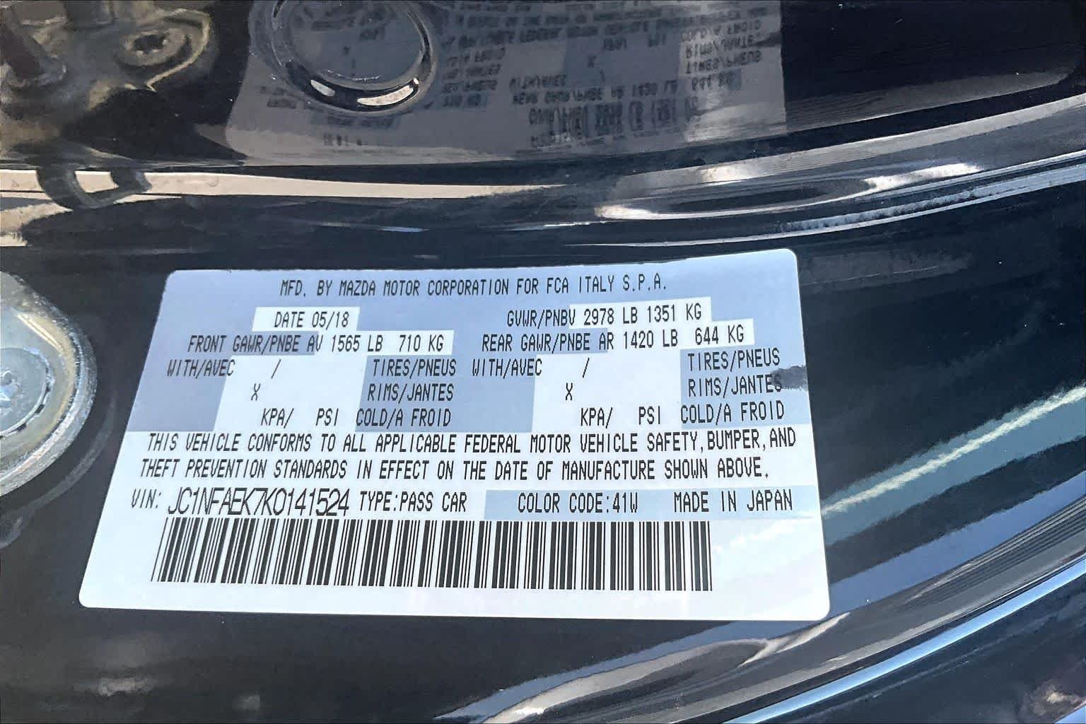 Used 2019 Forte Black Metallic FIAT Abarth image 29