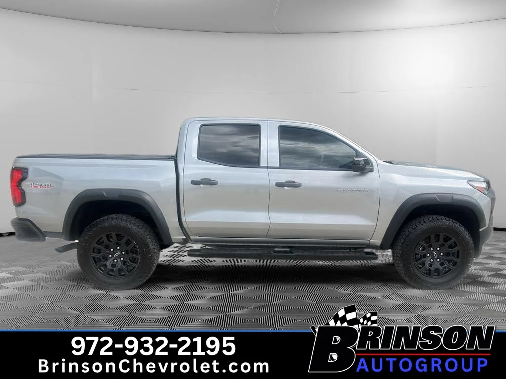 Used 2023 Sterling Gray Metallic Chevrolet 4WD Trail Boss image 5
