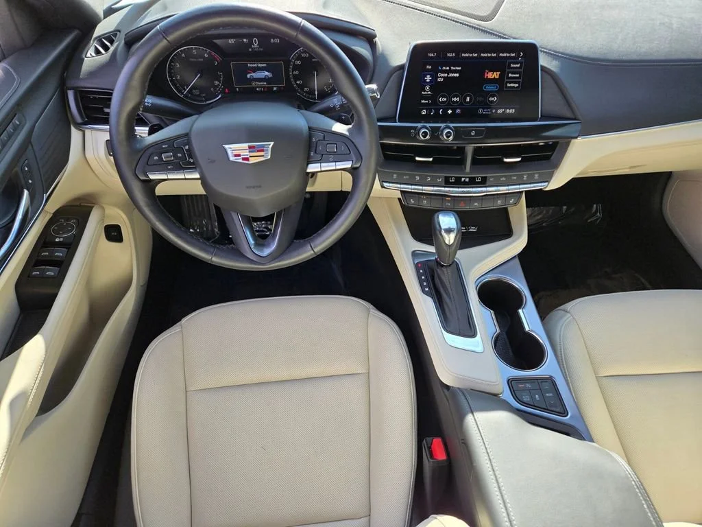 Used 2025 Summit White Cadillac Premium Luxury image 12