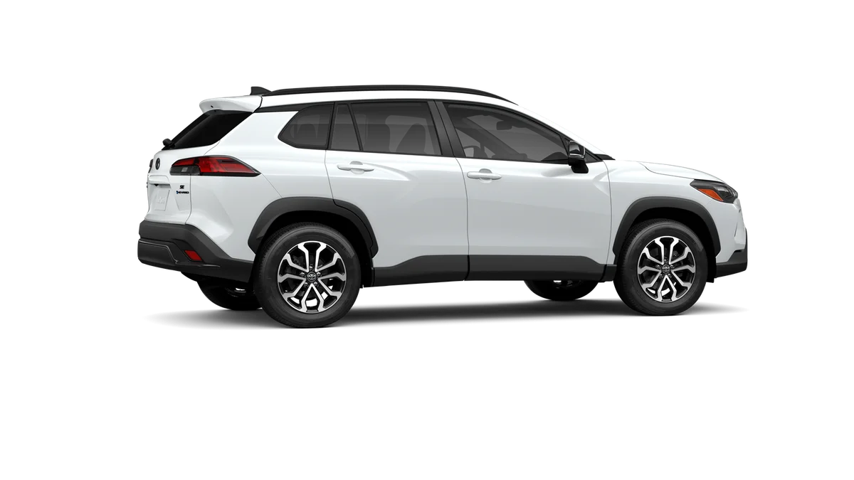 New 2026 Wind Chill Pearl Toyota Hybrid SE image 11