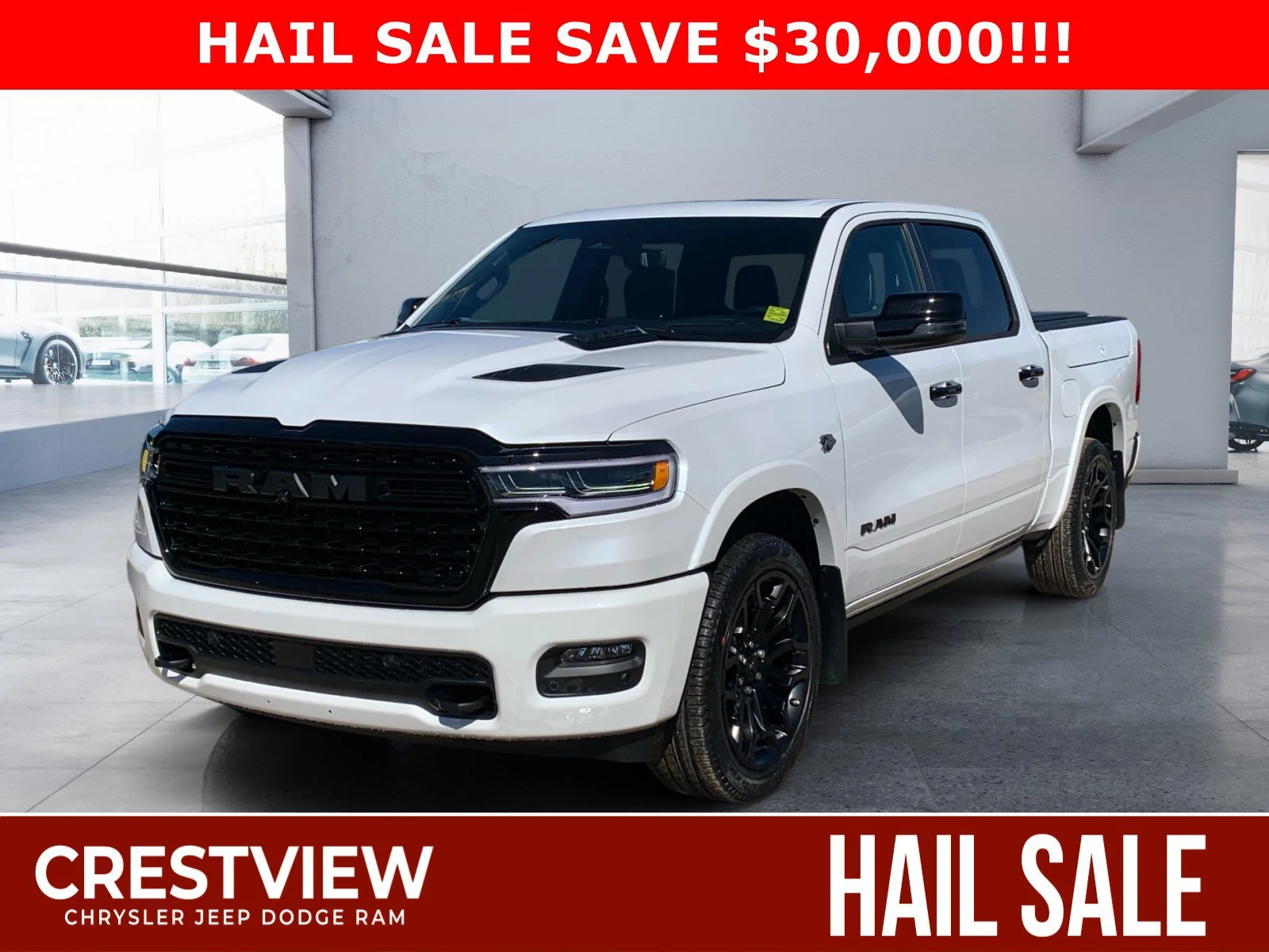 New 2026 Ivory Tri-coat Pearl Ram Limited image 1