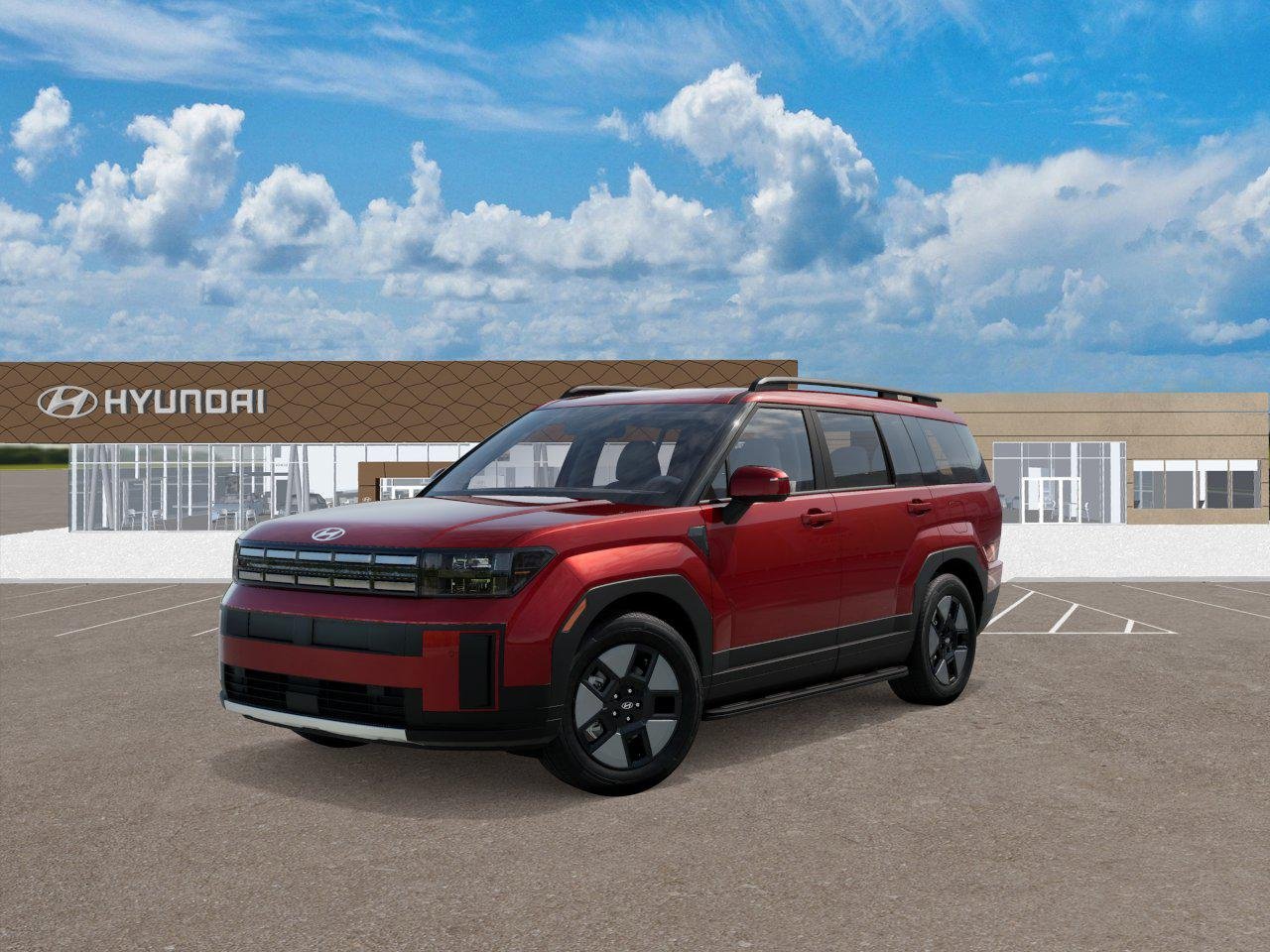 New 2026 Red Hyundai SEL image 1