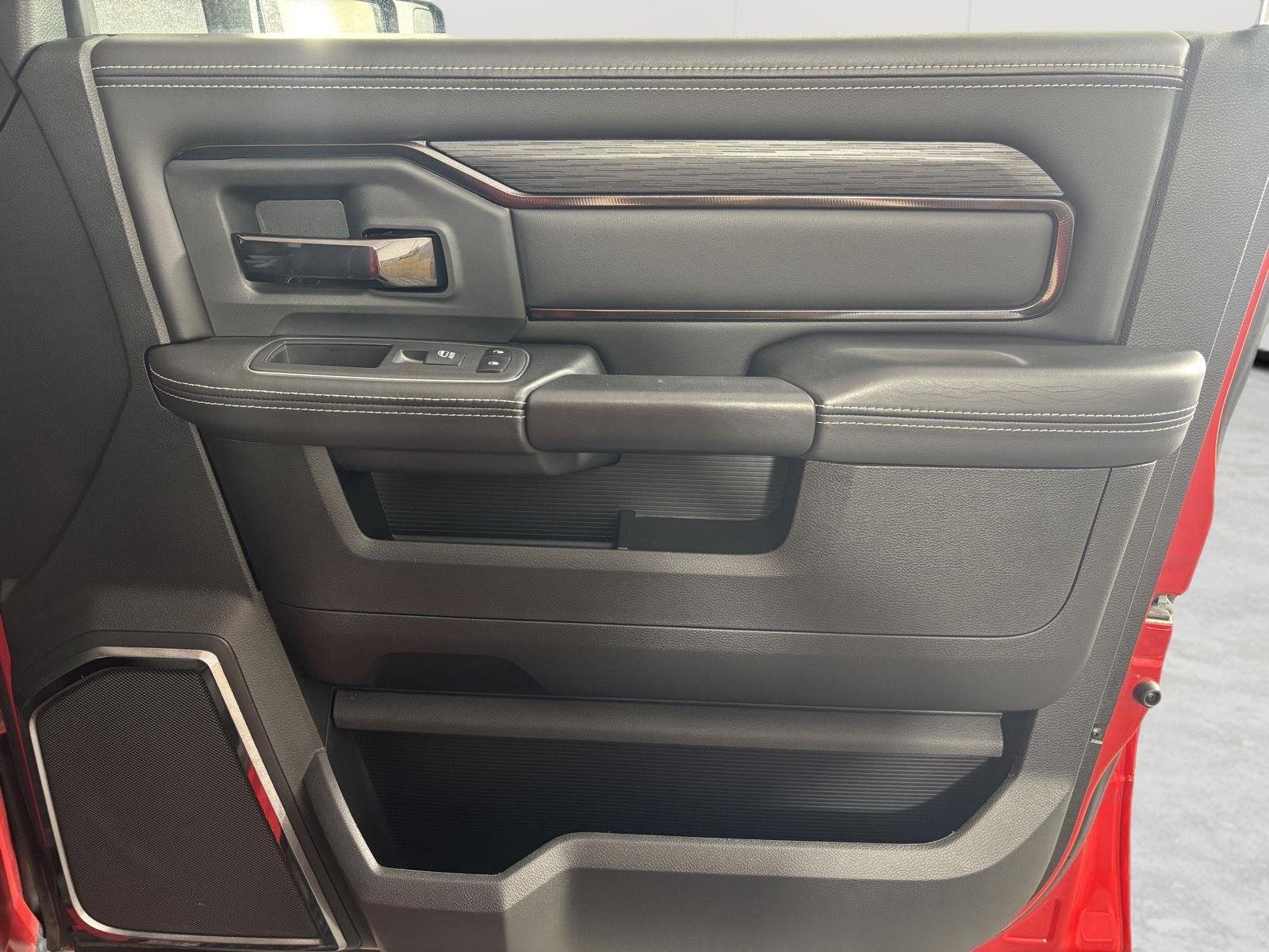 Used 2024 Flame Red Clearcoat Ram Rebel image 24