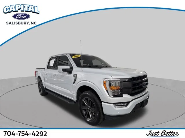 Used 2022 White Ford Lariat image 1