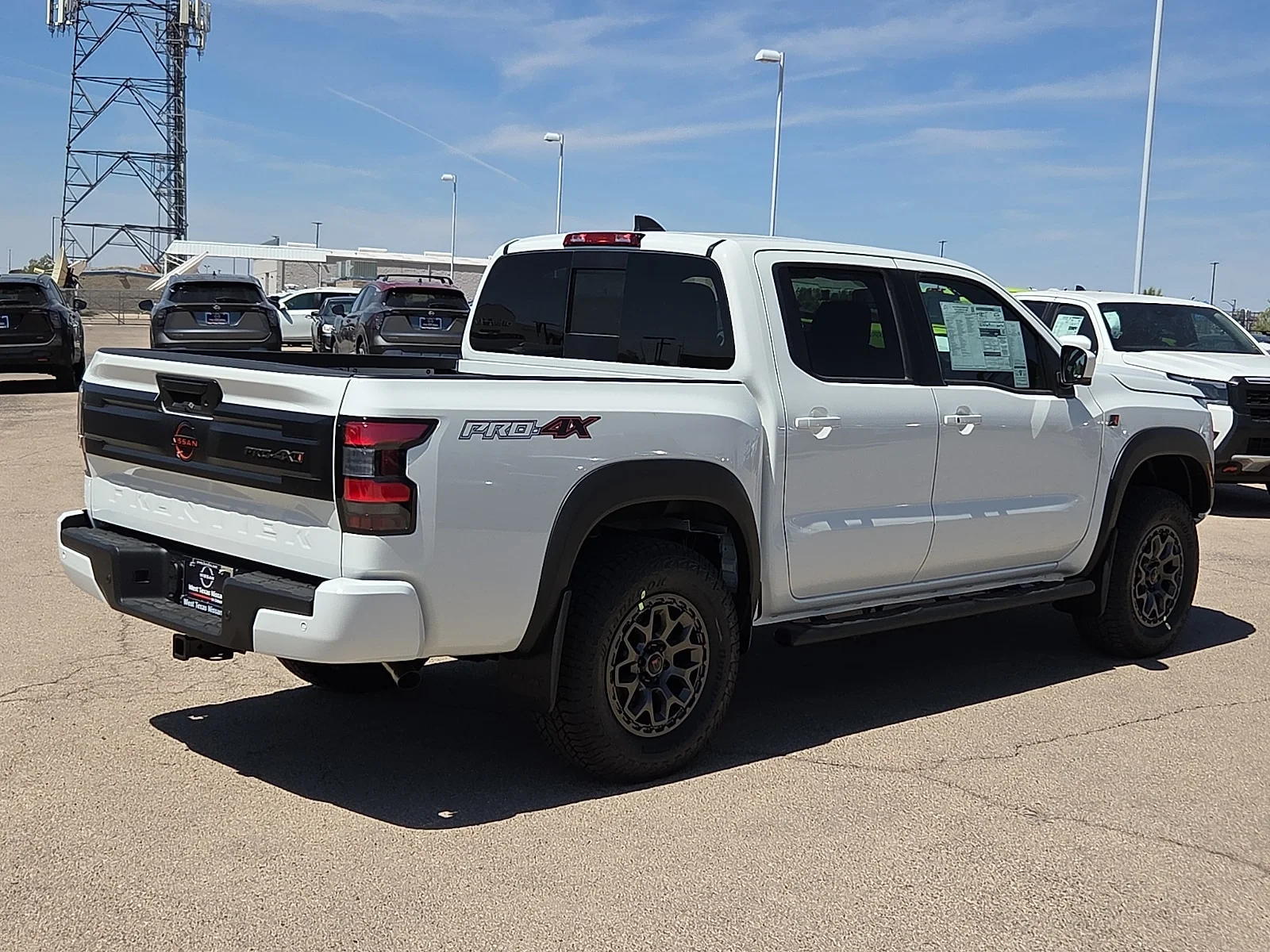 New 2026 QAK Glacier WH Nissan PRO-4X w/R Package 4x4 Crew Cab 5 ft. box 126 in. image 4