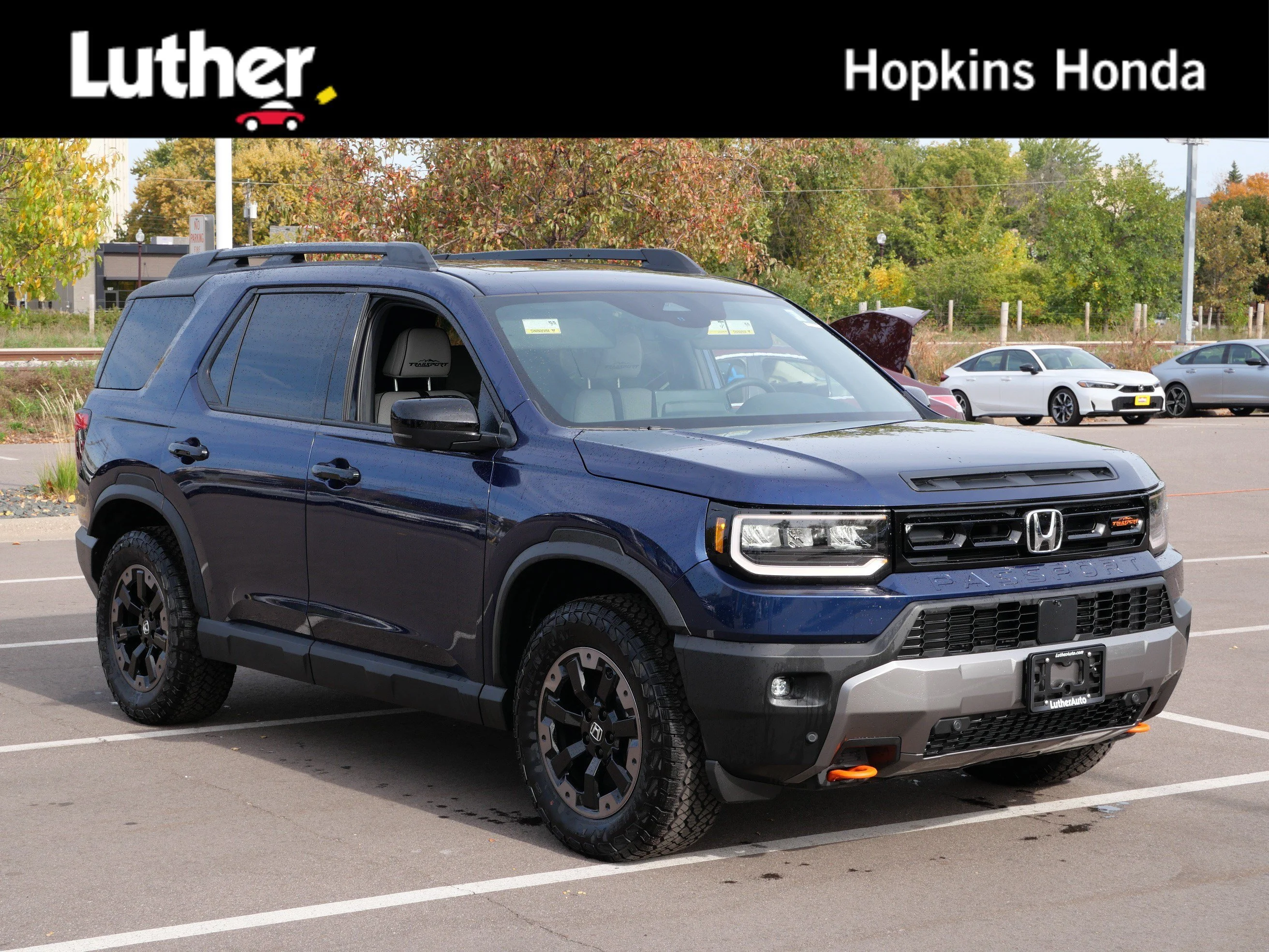 Certified Used 2026 Obsidian Blue Pearl Honda TrailSport Elite image 1