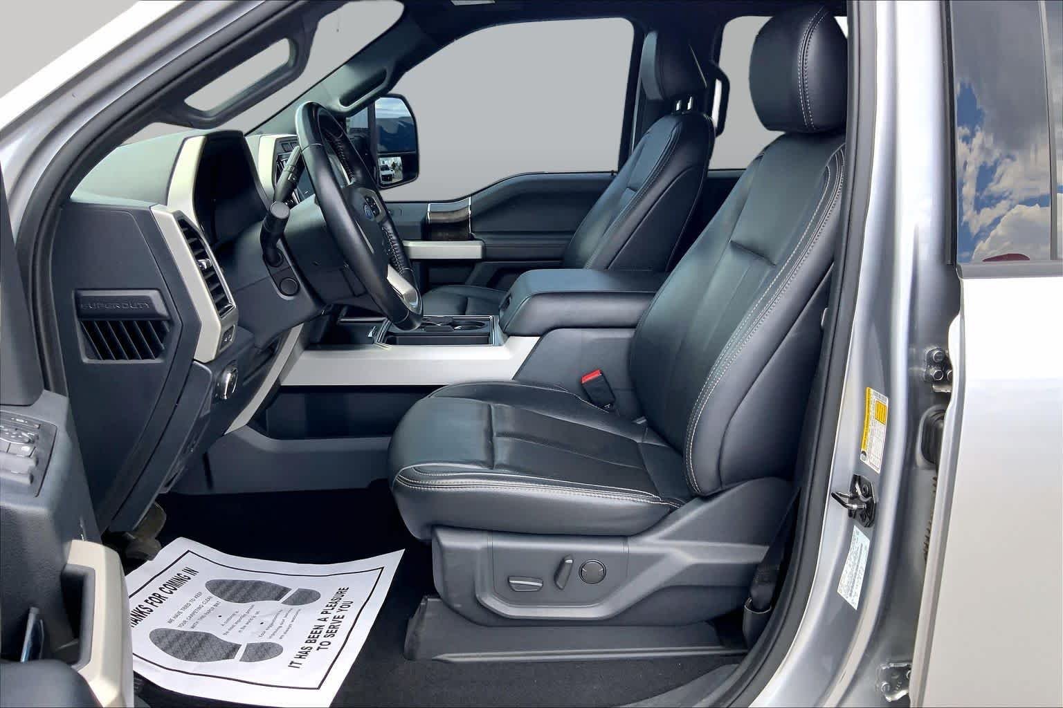 Used 2022 Iconic Silver Metallic Ford LARIAT image 8