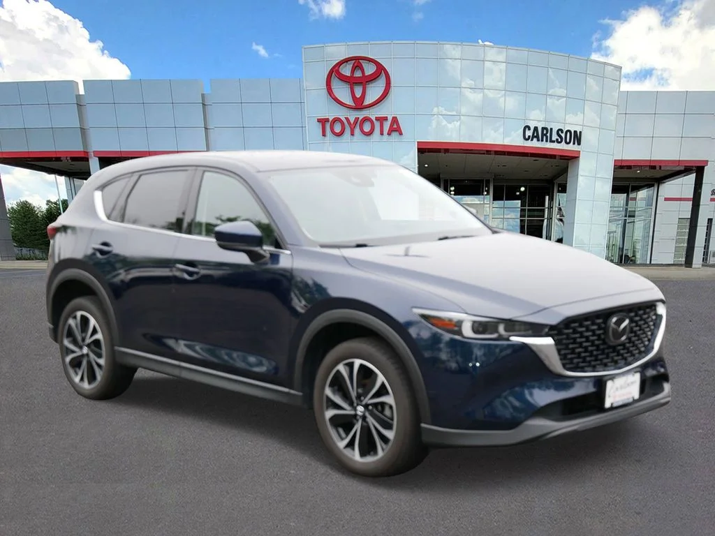 Used 2023 Mazda CX-5 S Premium package with VIN JM3KFBDMXP0224586 for sale in Minneapolis, Minnesota